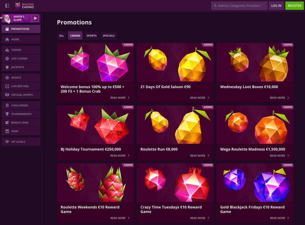 Malina Gambling Enterprise Evaluation (2026) - Special Welcome Incentive Malina Gambling Enterprise Evaluation (2026) - Special Welcome Incentive